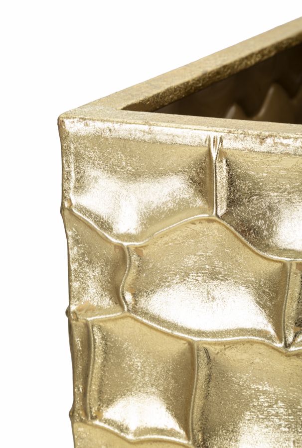 Glam vaser i jern, guldfarvet