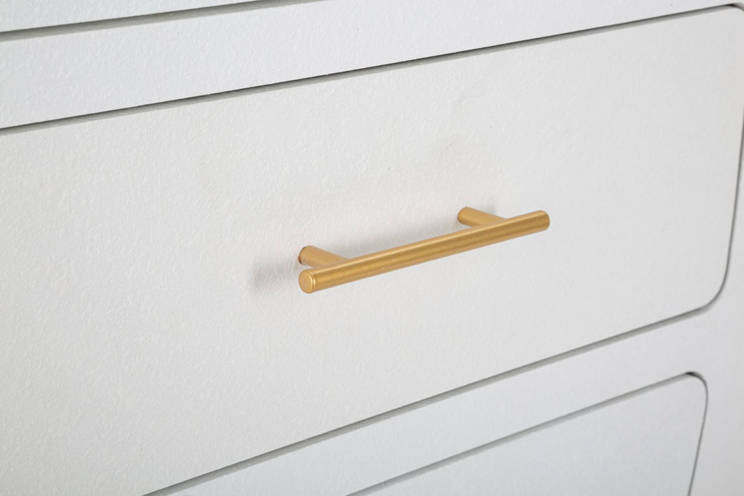 Skab i mdf og jern – 60x32x133 cm