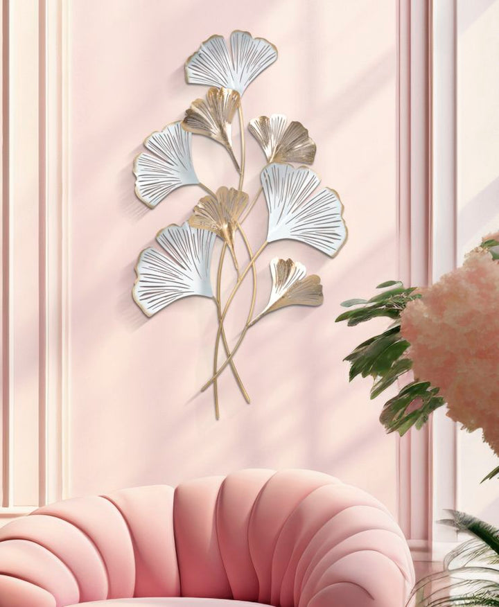 Glam vægpanel dekoration i metal – 58x5x104 cm