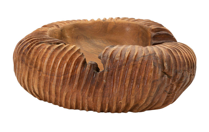 Bakke i teaktræ – 37x40x16 cm