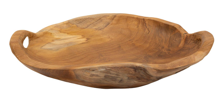 Bakke i teaktræ – 42x36x7 cm