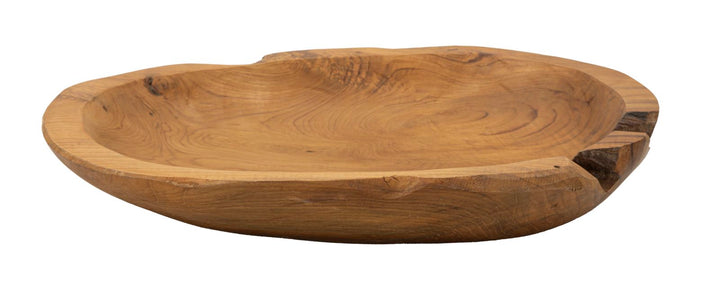 Bakke i teaktræ – 43x38x7 cm