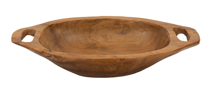 Bakke i teaktræ – 37x26x5 cm