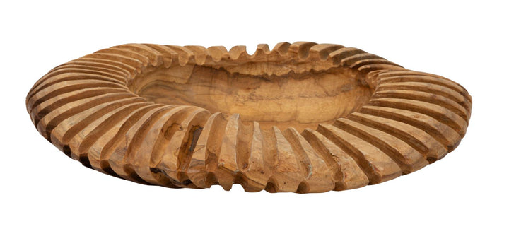 Bakke i teaktræ – 35x7 cm