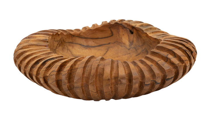 Bakke i teaktræ – 29x7 cm