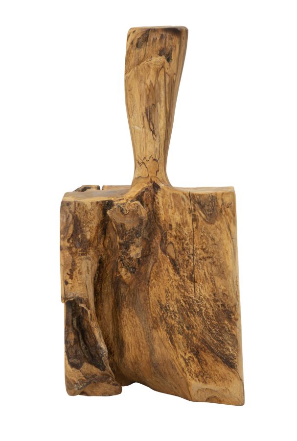 Dørstopper i teaktræ – 17x13x37 cm