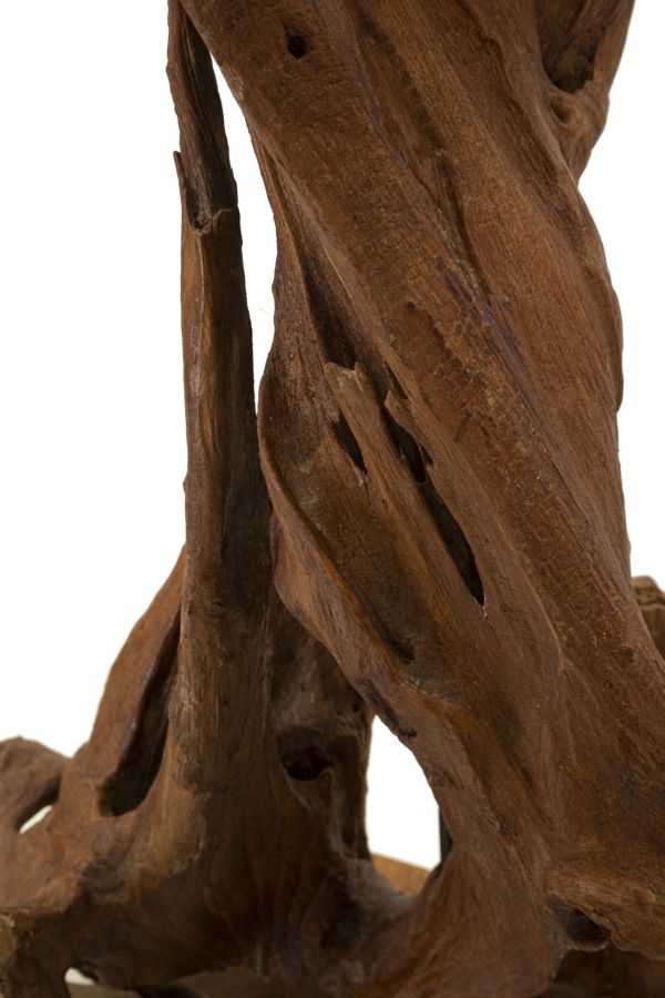 Lampe i træ – 35x80 cm