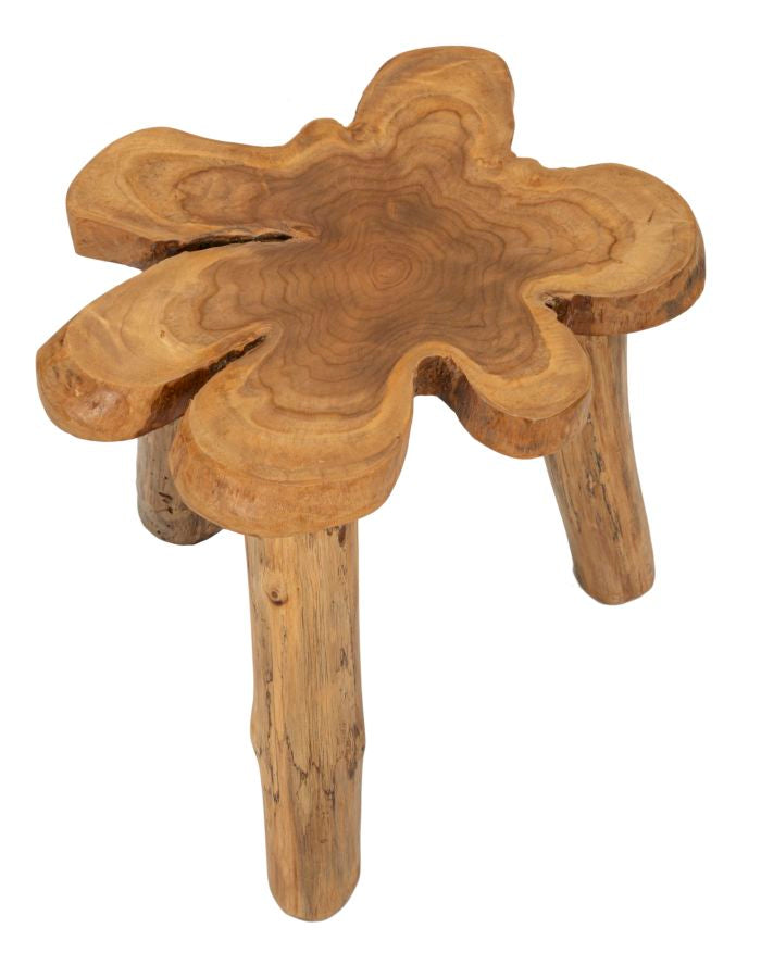 Bord, teaktræ – 50x47x50 cm