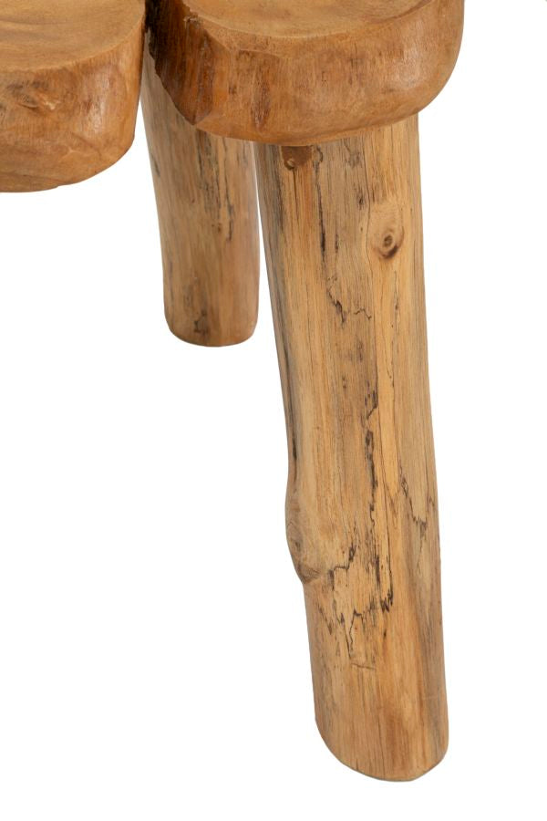 Bord, teaktræ – 50x47x50 cm