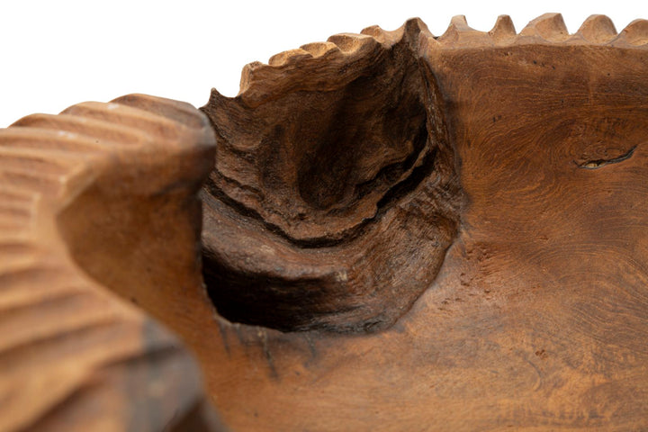 Bakke i teaktræ – 37x40x16 cm