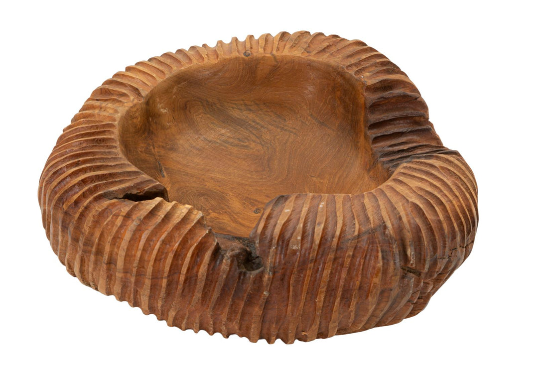 Bakke i teaktræ – 37x40x16 cm