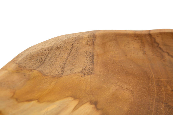 Bakke i teaktræ – 42x36x7 cm