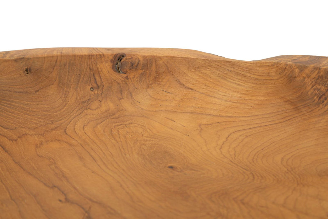 Bakke i teaktræ – 43x38x7 cm