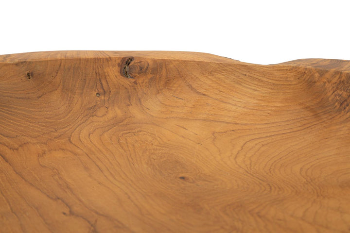 Bakke i teaktræ – 43x38x7 cm