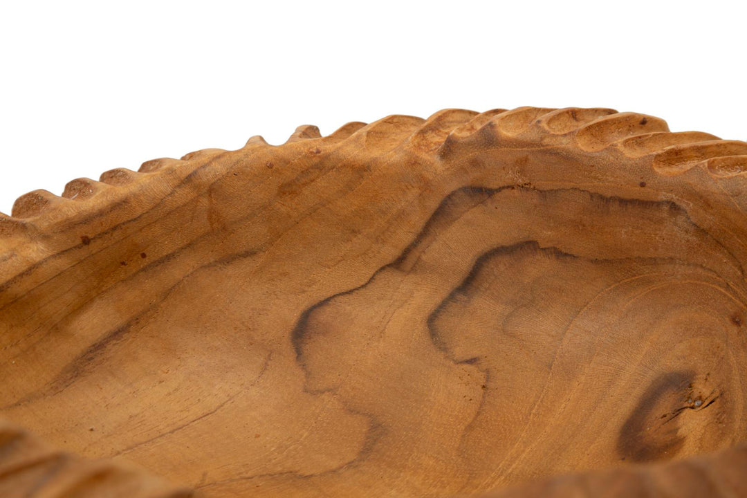 Bakke i teaktræ – 32x11 cm