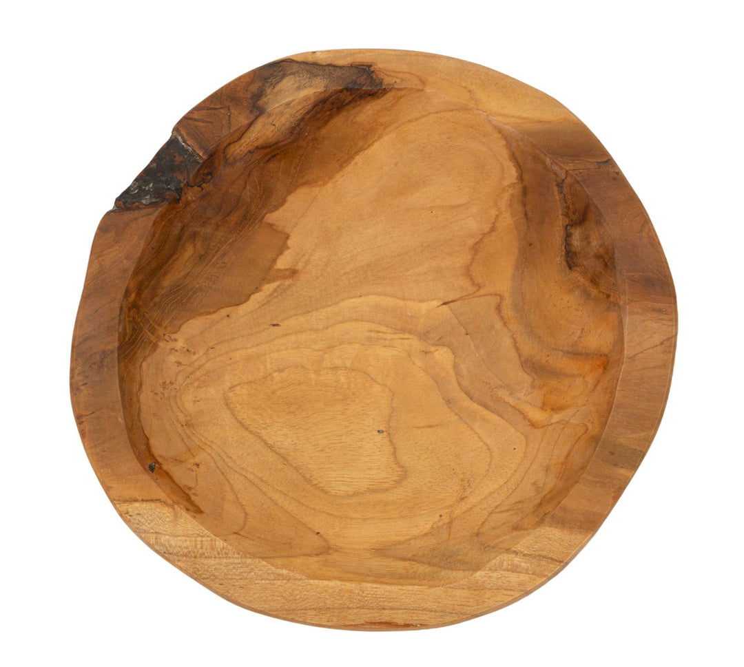 Bakke i teaktræ – 25x5 cm