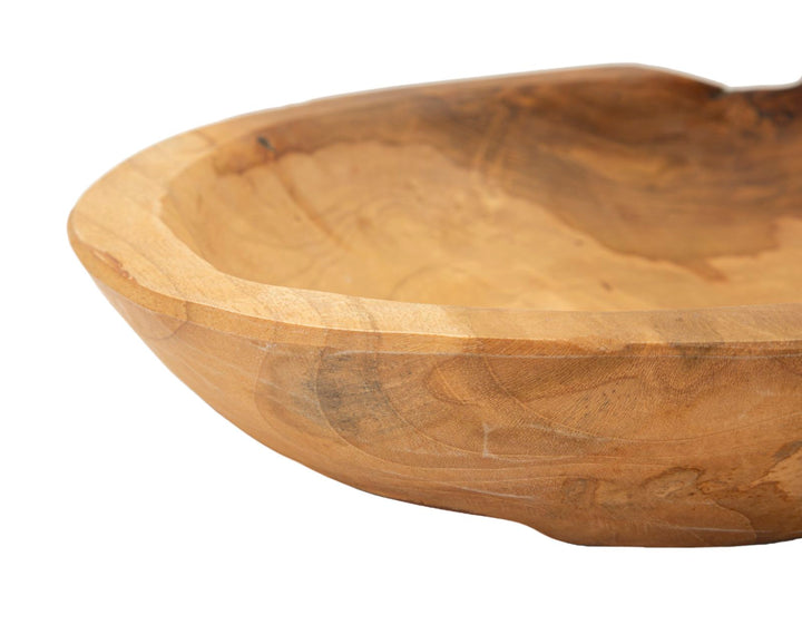 Bakke i teaktræ – 25x5 cm