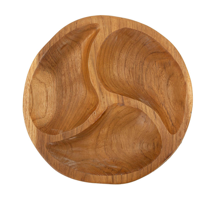 Bakke i teaktræ – 5x3 cm