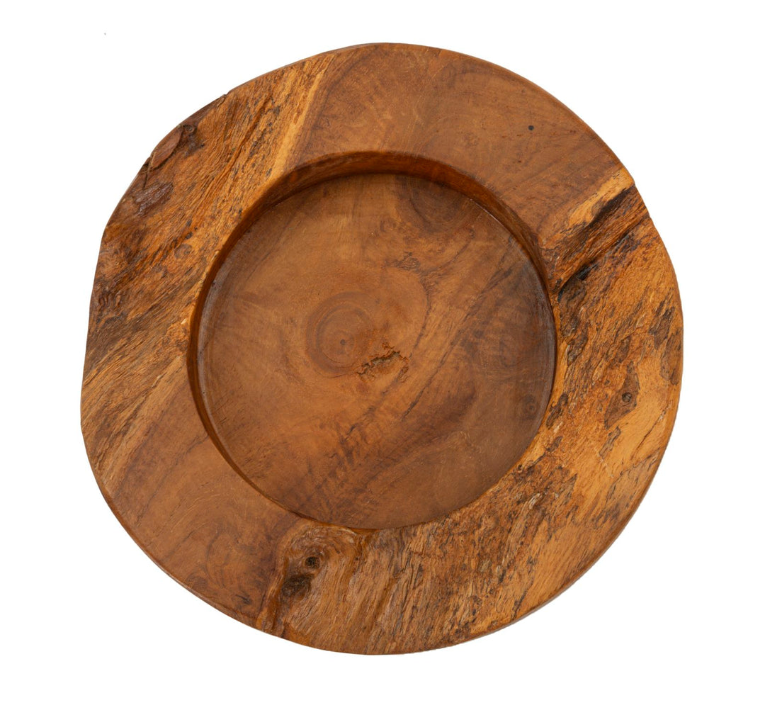 Bakke i teaktræ – 21x6 cm