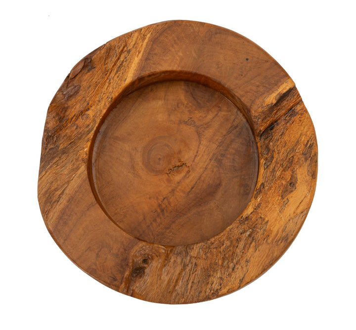 Bakke i teaktræ – 21x6 cm