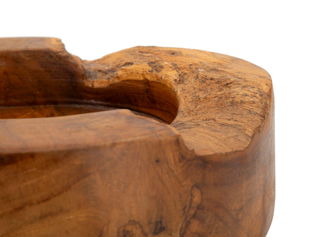 Bakke i teaktræ – 21x6 cm