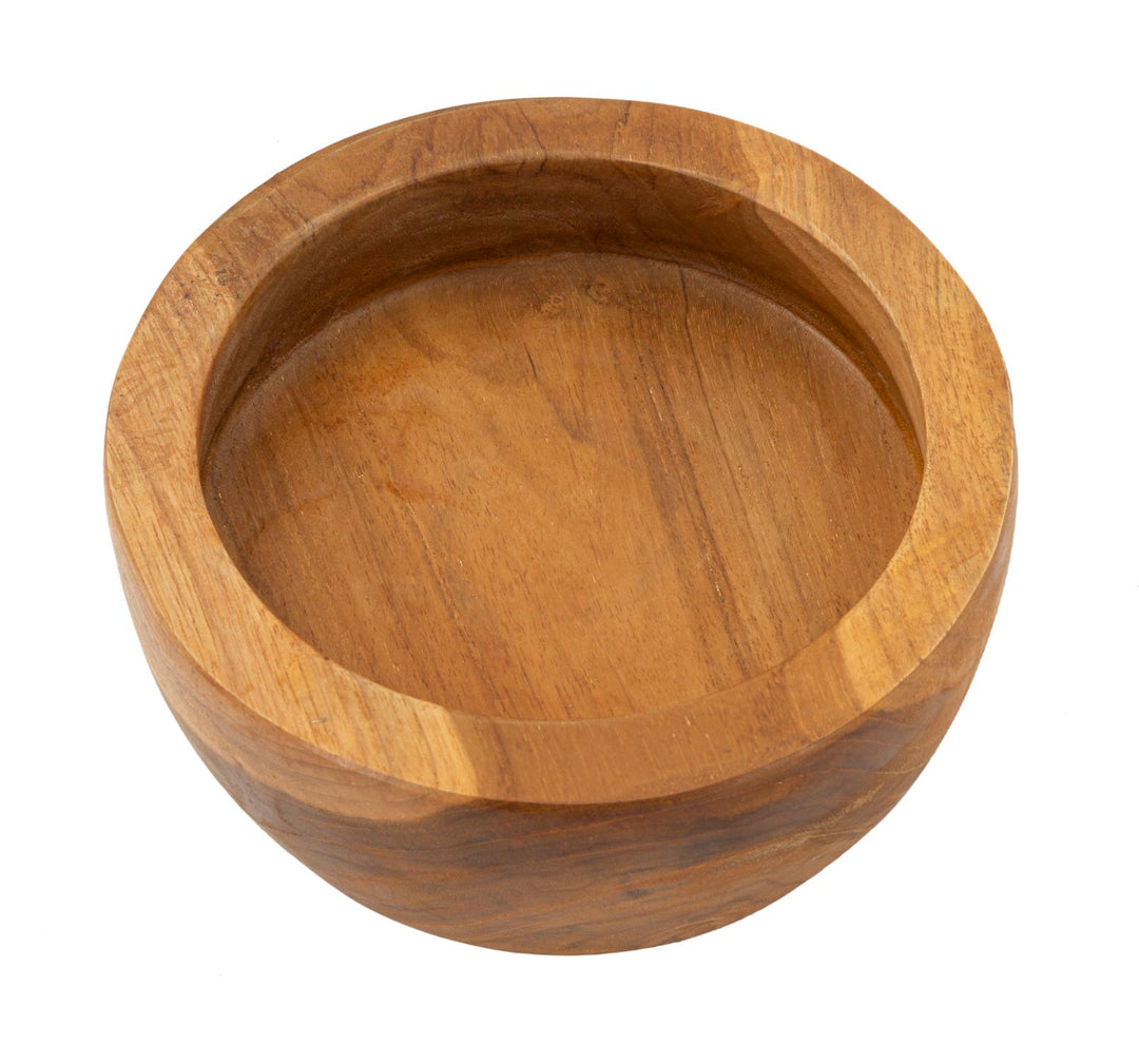 Bakke i teaktræ – 15x9x5 cm