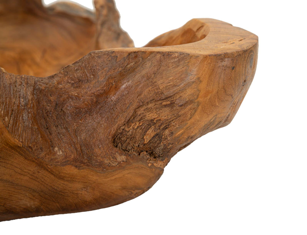 Bakke i teaktræ – 40x29x10 cm