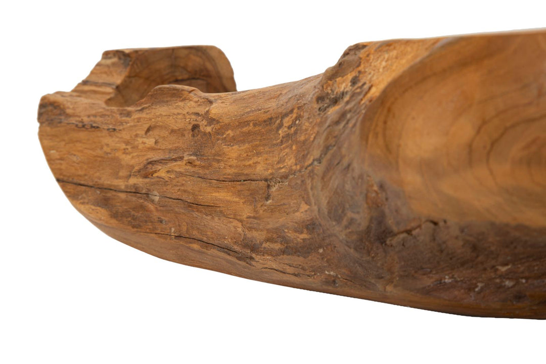 Bakke i teaktræ – 40x29x10 cm