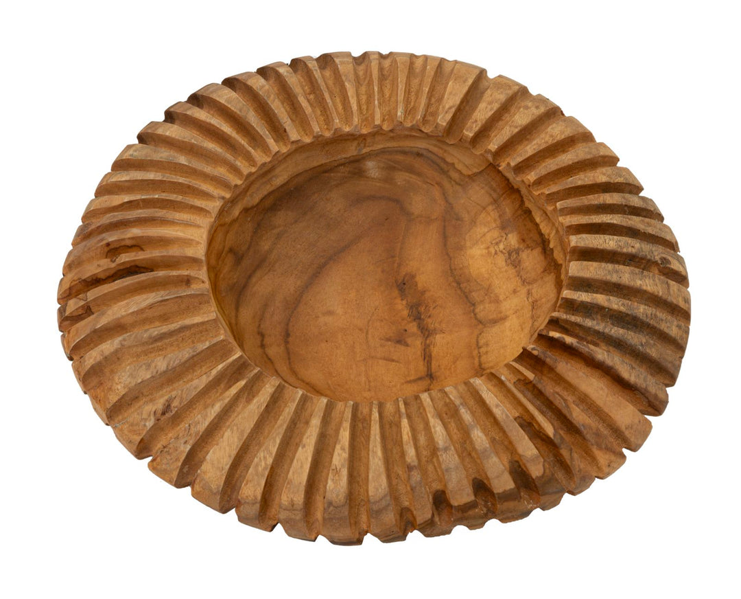 Bakke i teaktræ – 35x7 cm