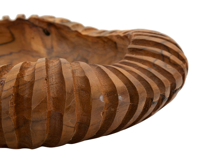 Bakke i teaktræ – 29x7 cm