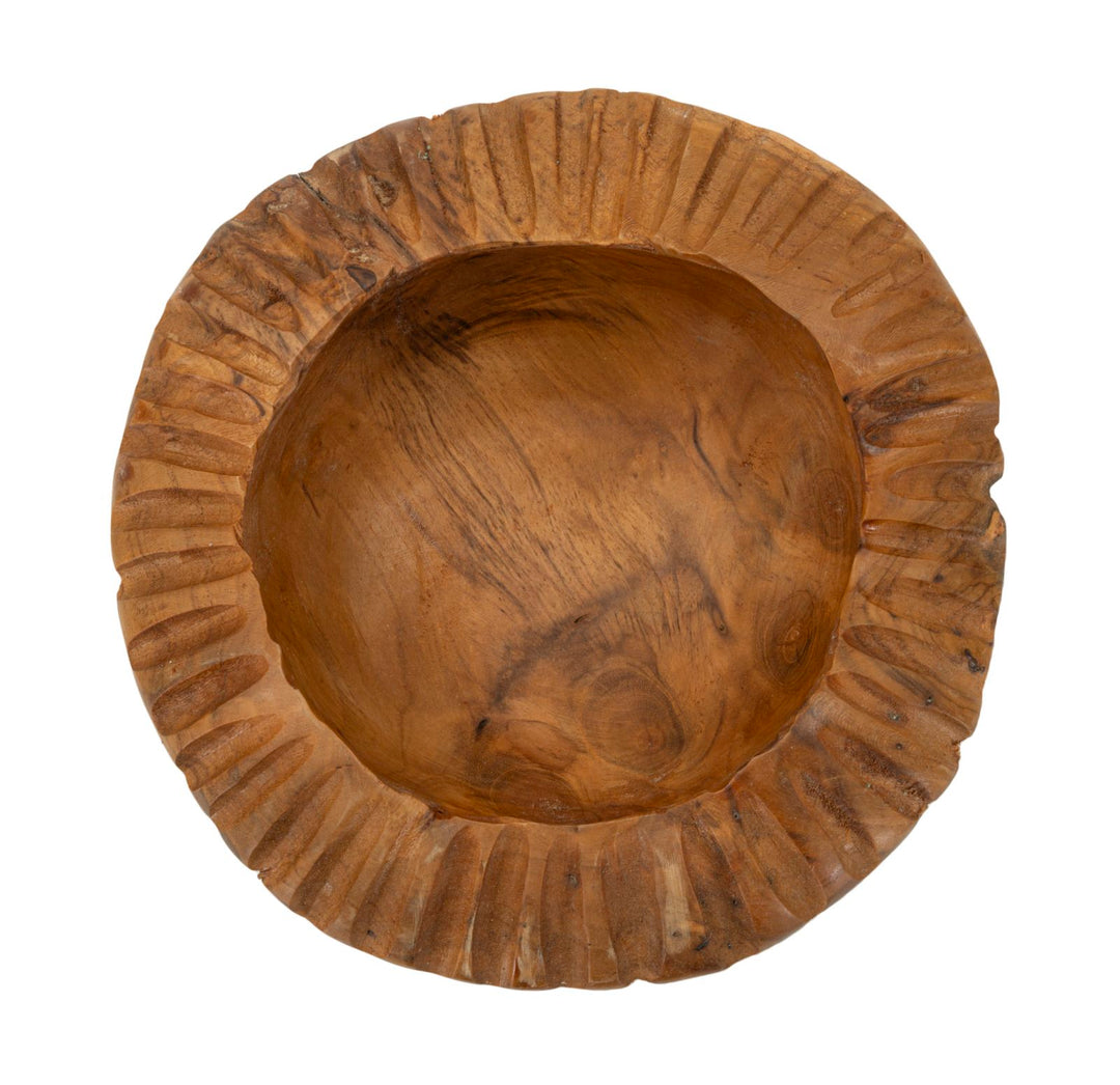 Bakke i teaktræ – 19x8 cm