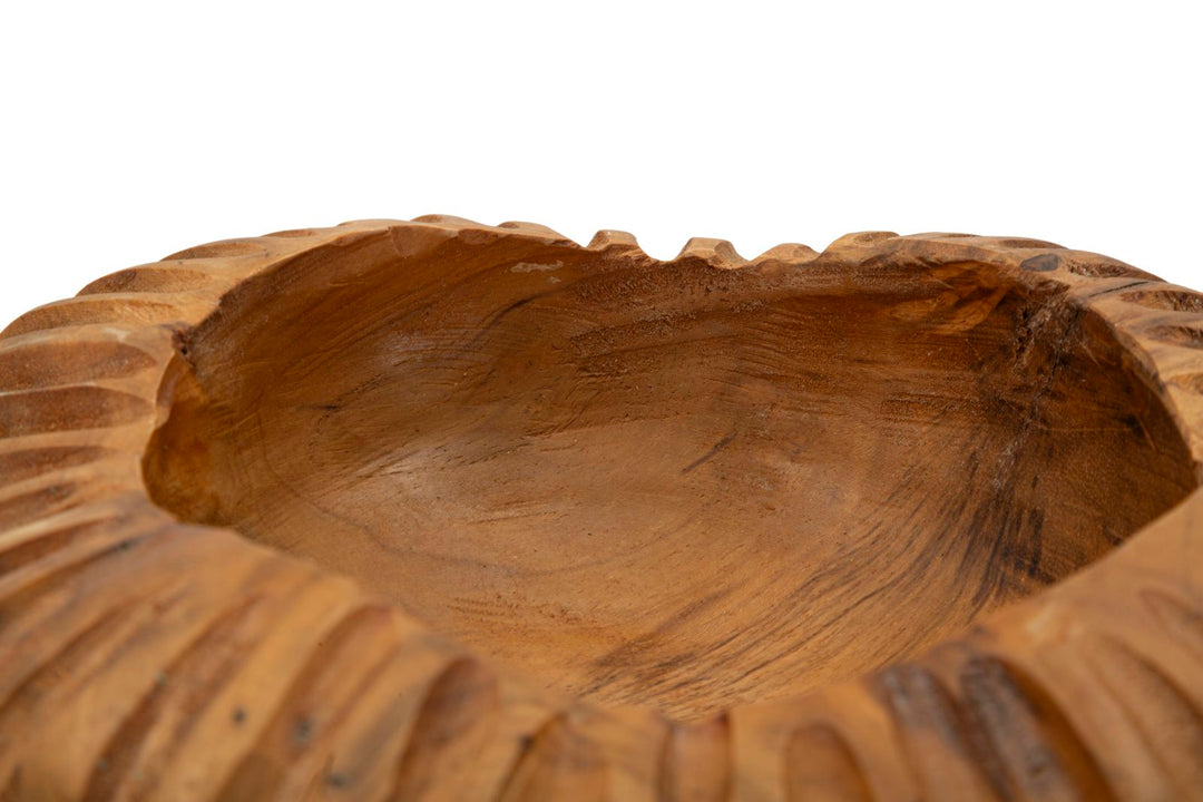 Bakke i teaktræ – 19x8 cm