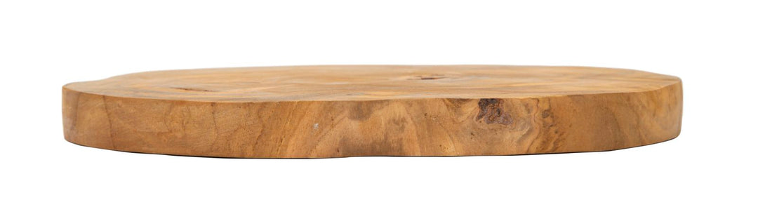 Bakke i teaktræ, 25x2 cm