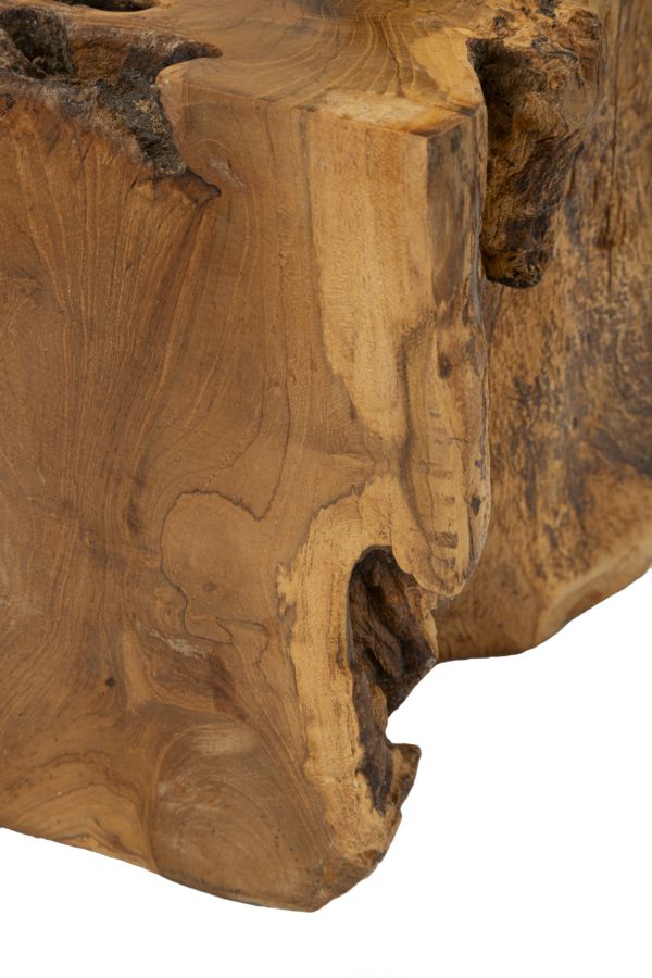 Dørstopper i teaktræ – 17x13x37 cm