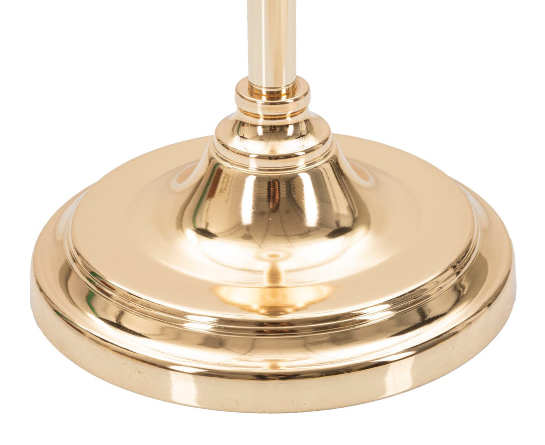 Glam lampe i jern, keramik og stof – 40x160 cm