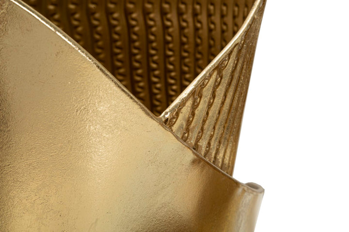 Glam sæt med 3 x vaser i guld, metal