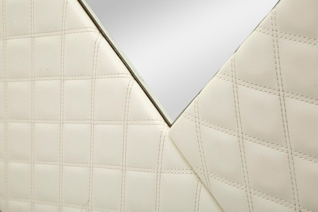 Glam vægspejl – Ø80x3 cm