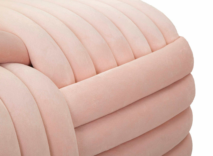 Entrébænk, mdf, bomuld og polyester – 90x45x45 cm