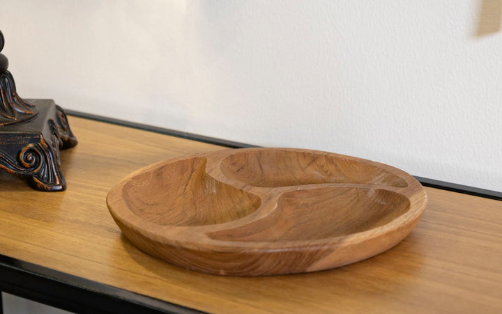 Bakke i teaktræ – 5x3 cm