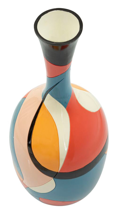 Moderne vase i polyresin – 25x66 cm
