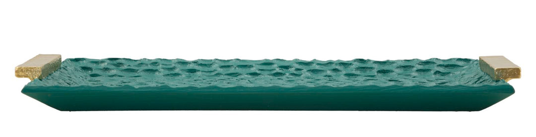 Glam bakke i polyresin – 34x19x5 cm