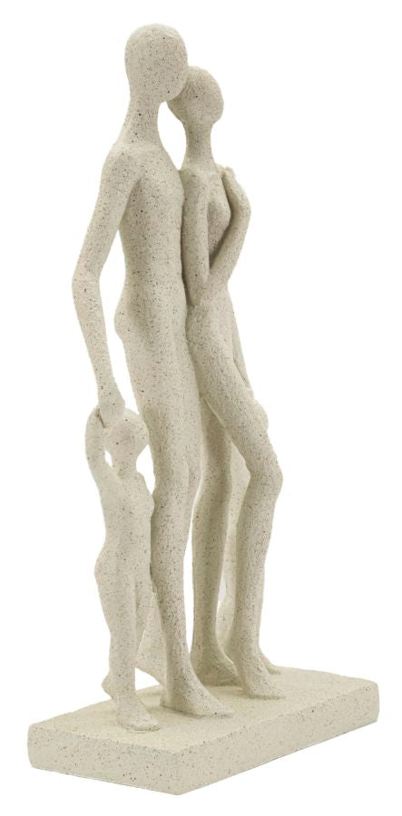 Pyntefigur i creme af polyresin – 16x8x30 cm
