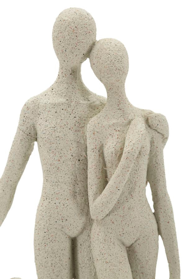 Pyntefigur i creme af polyresin – 16x8x30 cm