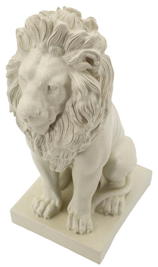 Pyntefigur i creme af polyresin – 17x5x25 cm