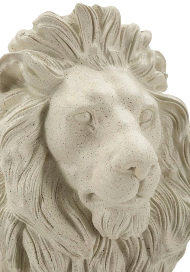 Pyntefigur i creme af polyresin – 17x5x25 cm