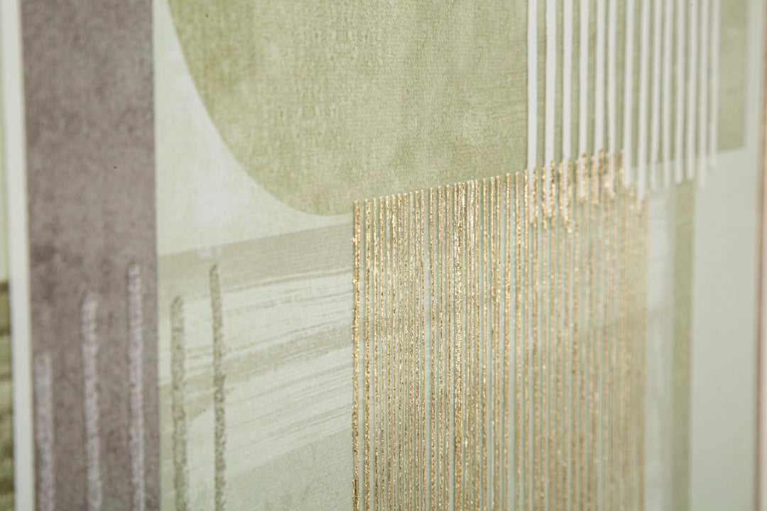 Canvas print, fyrretræ, lærred og plast  – 60x3x60 cm