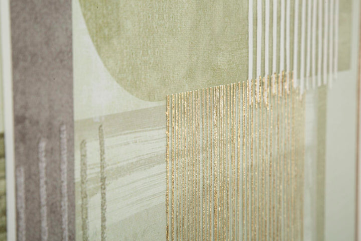 Canvas print, fyrretræ, lærred og plast  – 60x3x60 cm