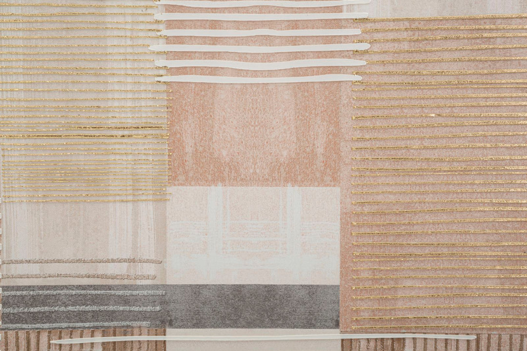 Billedramme af fyrretræ, lærred og plast – 60x3x60 cm - canvas print