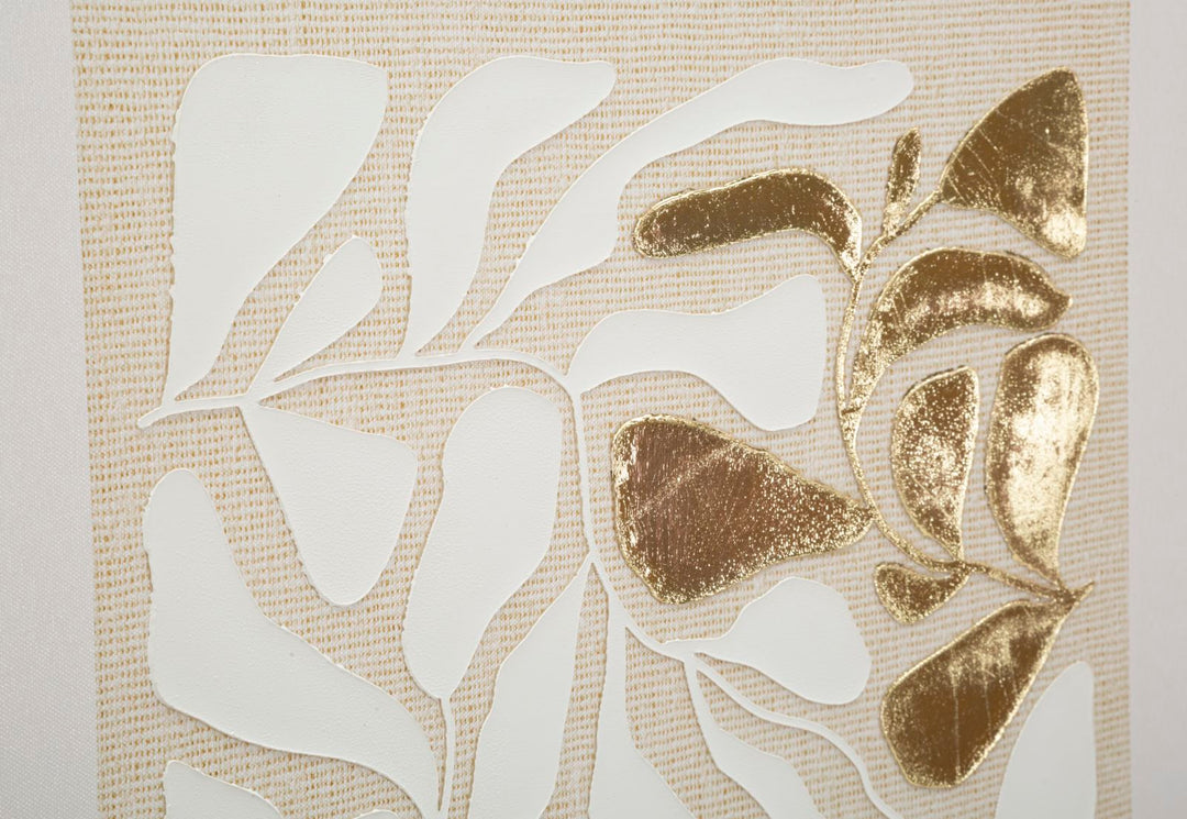 Canvas print af fyrretræ, lærred og plast – 50x3x70 cm