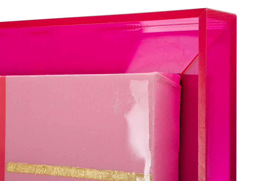 Canvas print, fyrretræ, lærred og plast – 60x3x3 cm